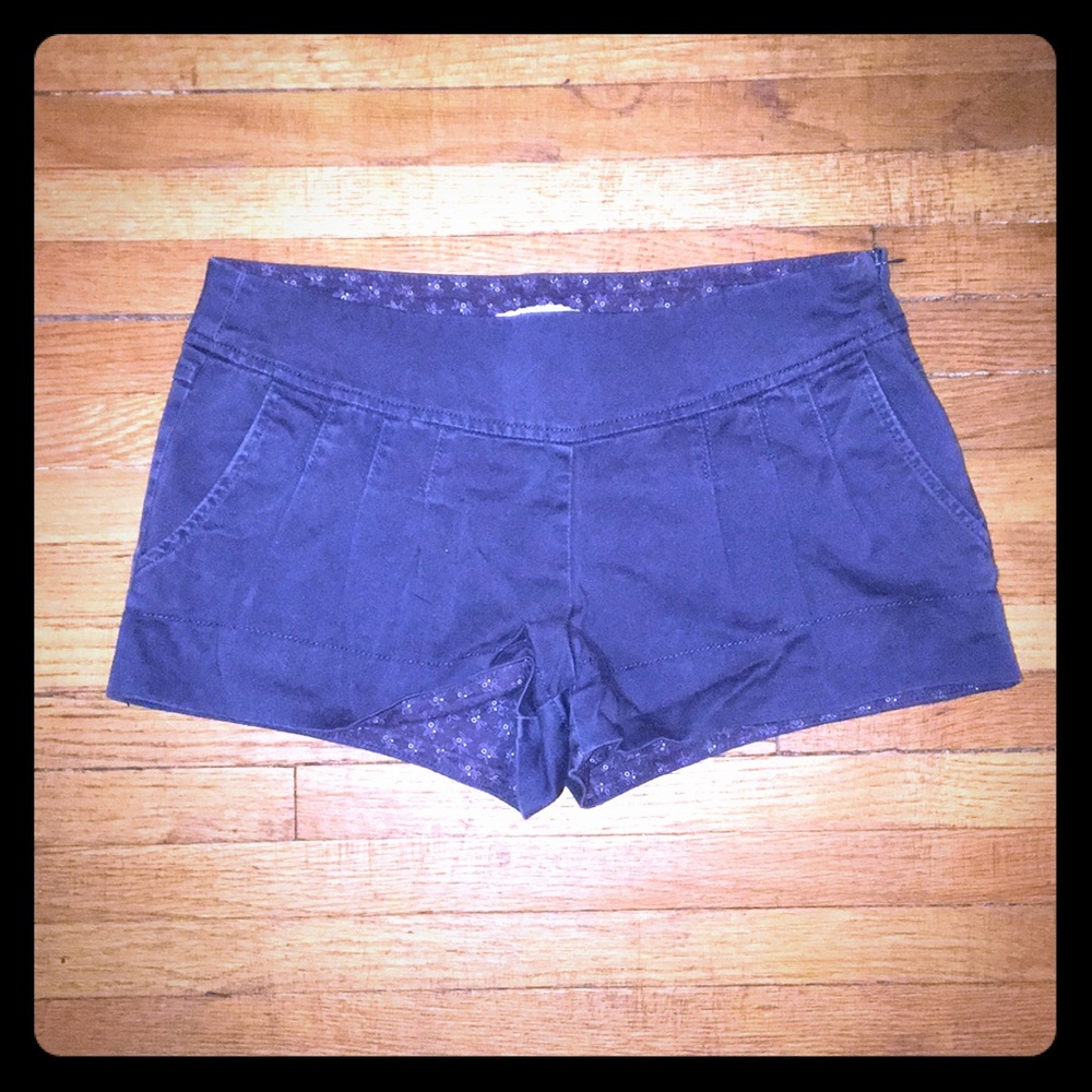 Blue shorts